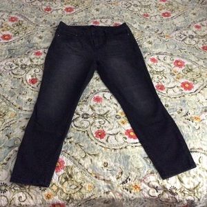 Miss PouredInBlue Black Jeans